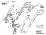 Bosch 0 603 239 403 Prt 23 Lawn Edge Trimmer 220 V / Eu Spare Parts